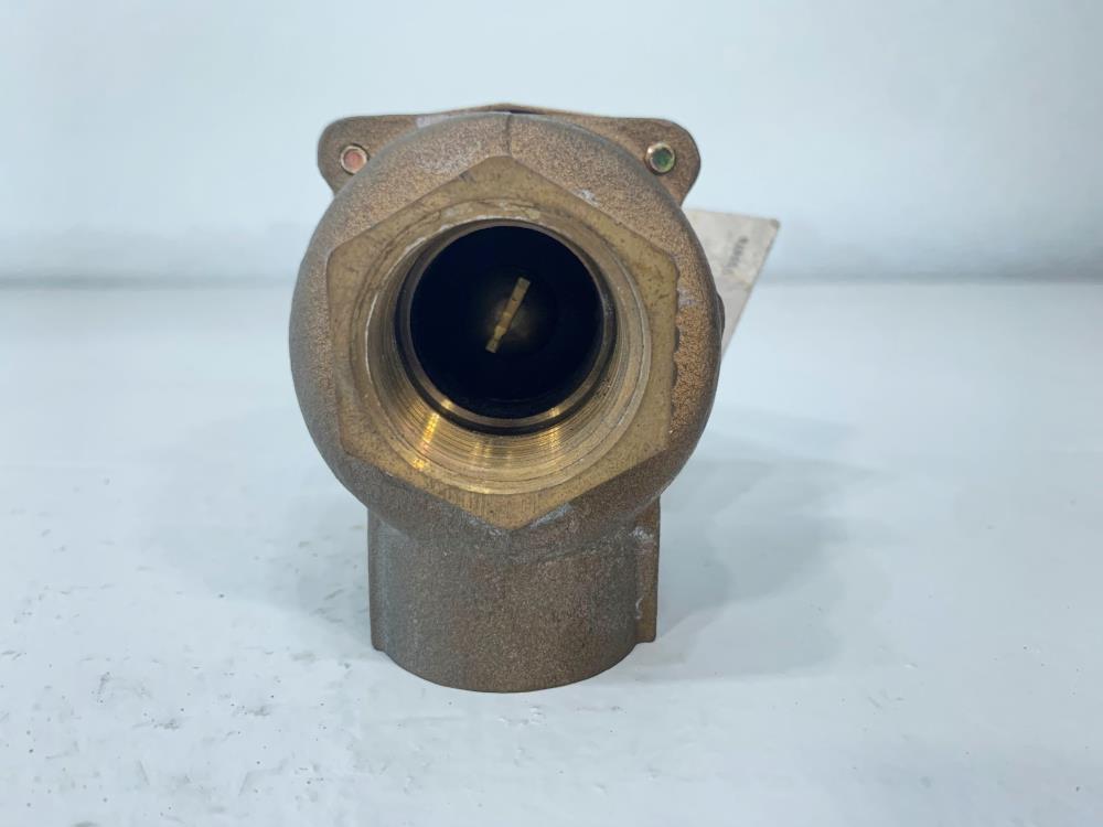 Bell and Gossett 1" NPT 30# Bronze Relief Valve 1170-30, 110129